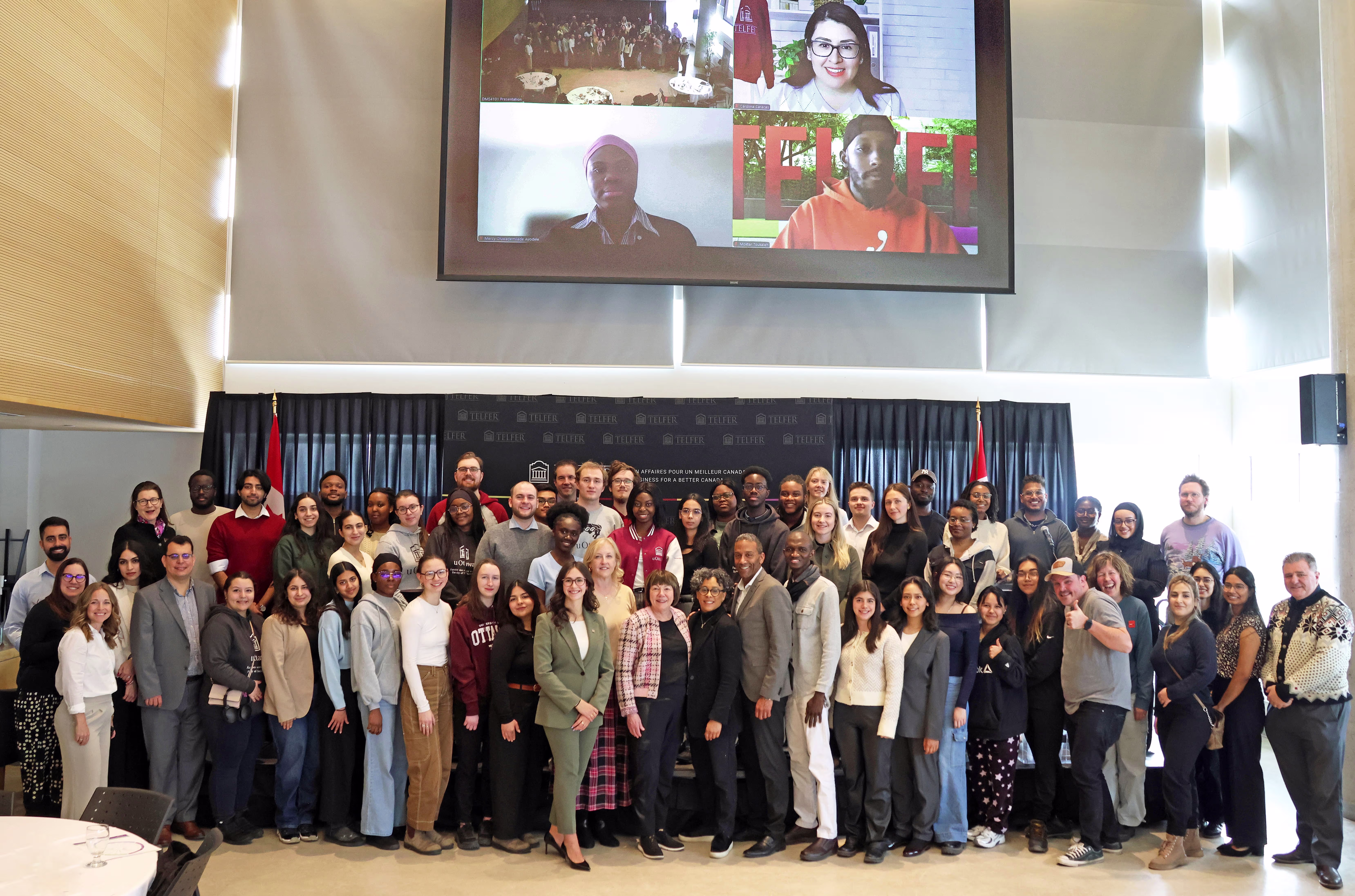 The Telfer School of Management hosted the 2025 Better Canada Youth Forum at the University of Ottawa on Monday, March 24, 2025.