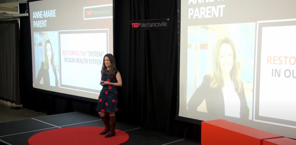 Anne-Marie Presenting