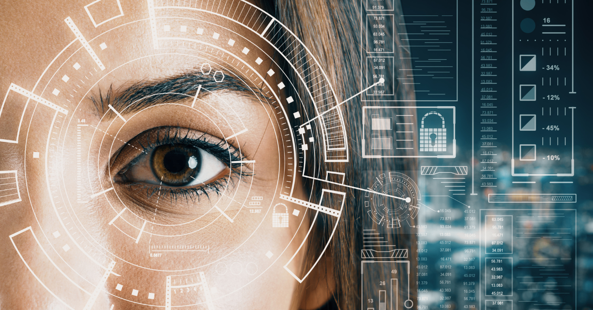 Eye scanning biometrics