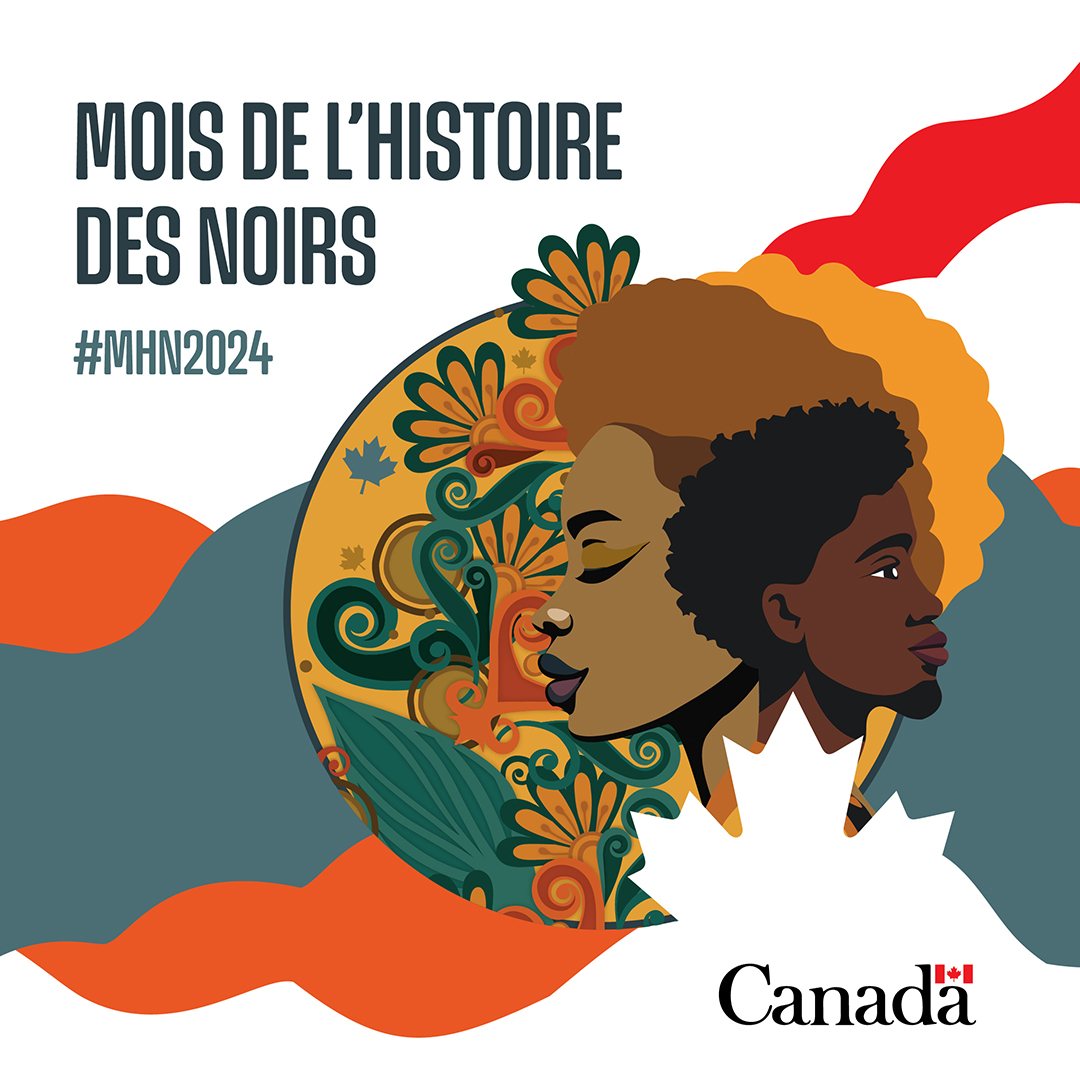 Affiche officielle Mois de l'histoire des noirs 2024