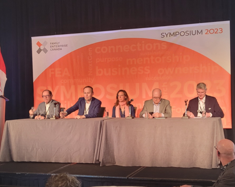 Ask the Experts Anything panel at the Family Business Symposium