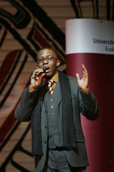 Aziz, public speech, businessman