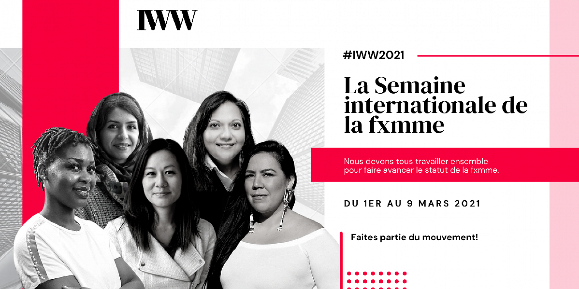 La semaine internationale de la fxmme