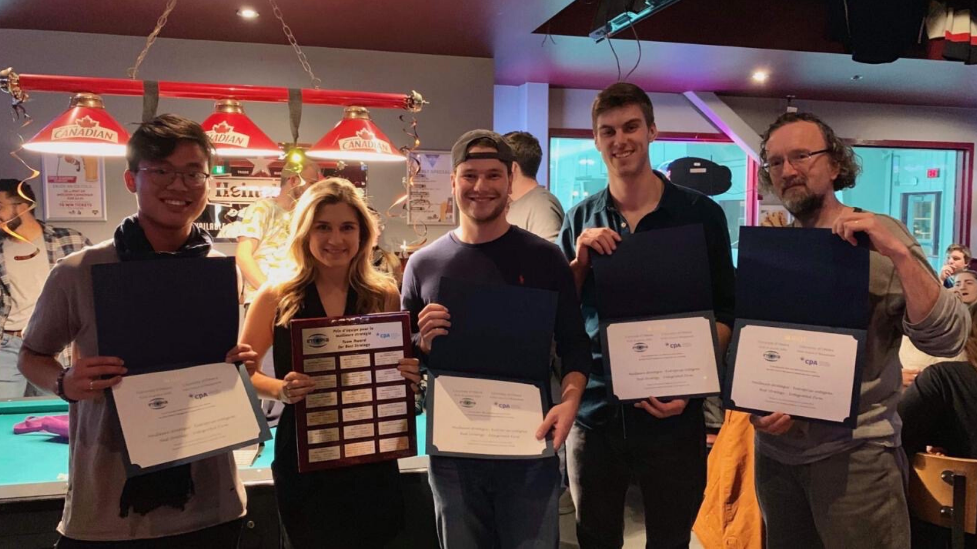 Fall 2019 Telfer Intopia Winners