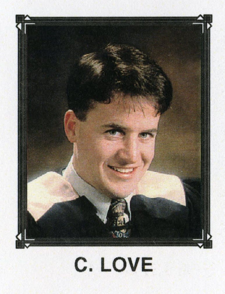 Photo de remise de diplôme de Cameron Love
