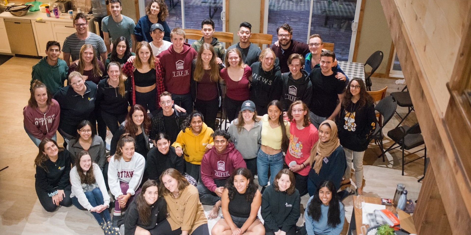 Group picture of Enactus members