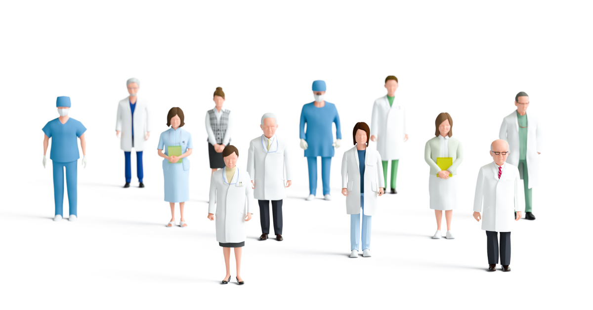 healthcare network of people