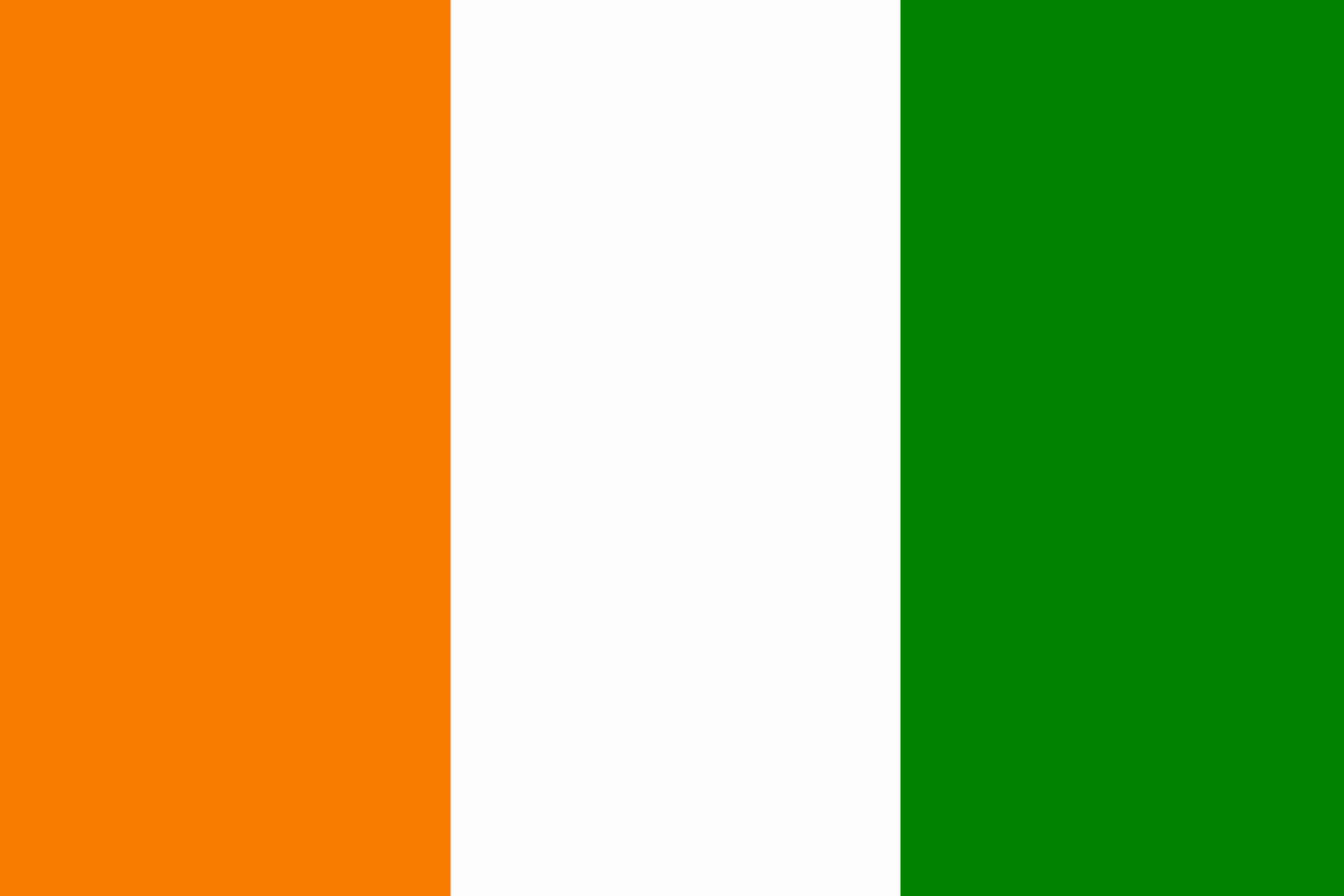Ivory Coast flag.