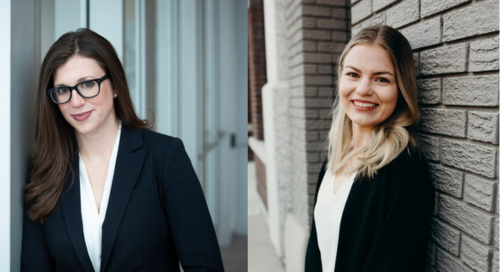 Jennifer Dimoff and Mikaila Ortynsky