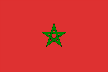 Morocco flag.