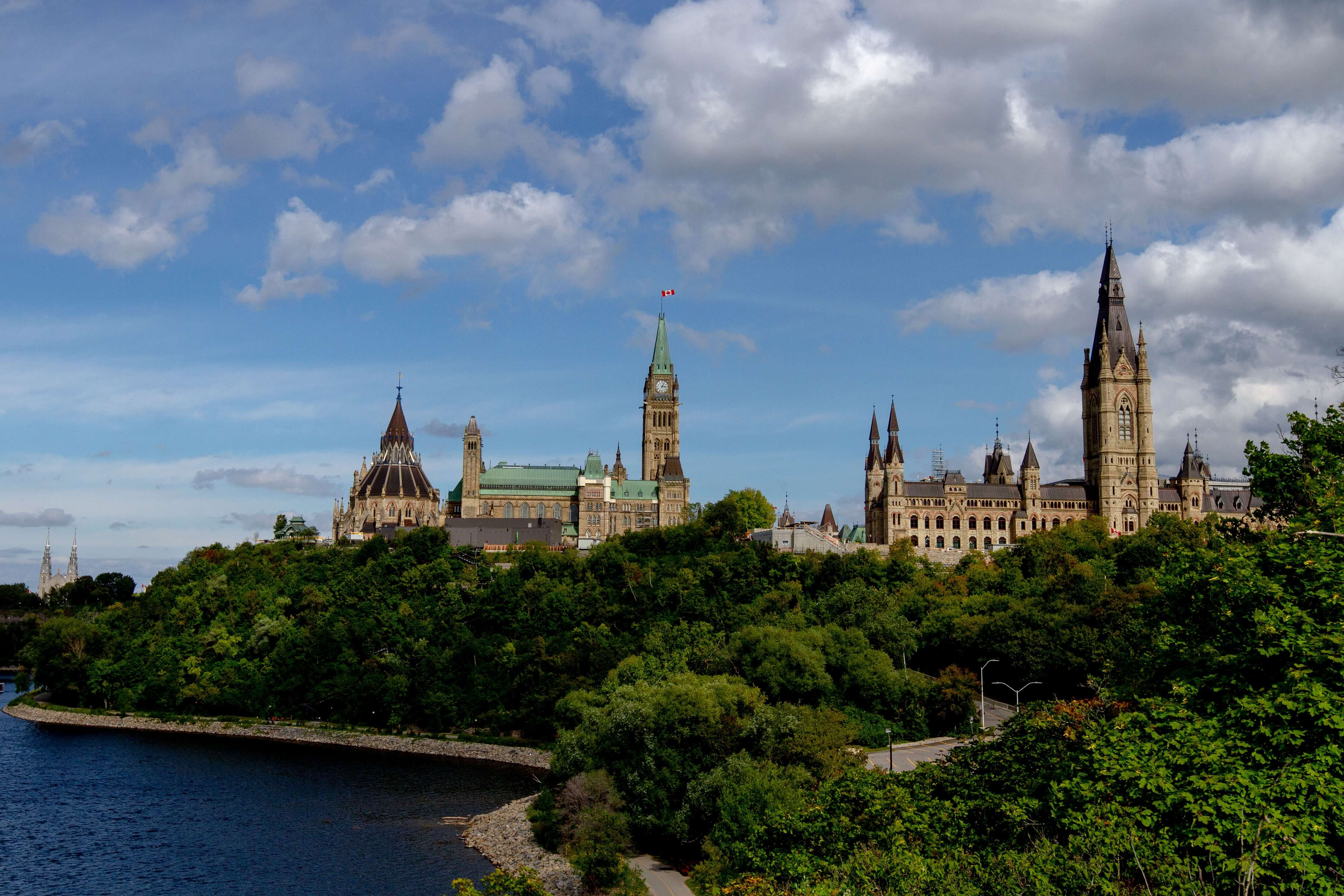 Ottawa Parliament Landscape