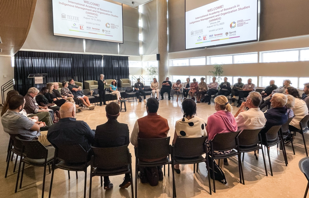 Participant circle at IARIMOS