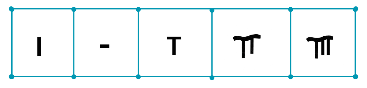 Five types of professionals: dash, I, T, Pi and comb