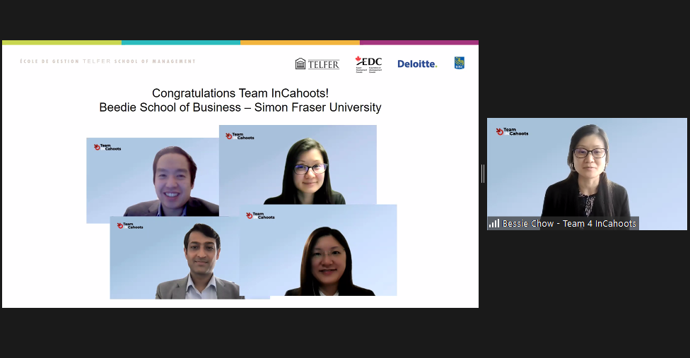 Simon Fraser - Beedie School of business students