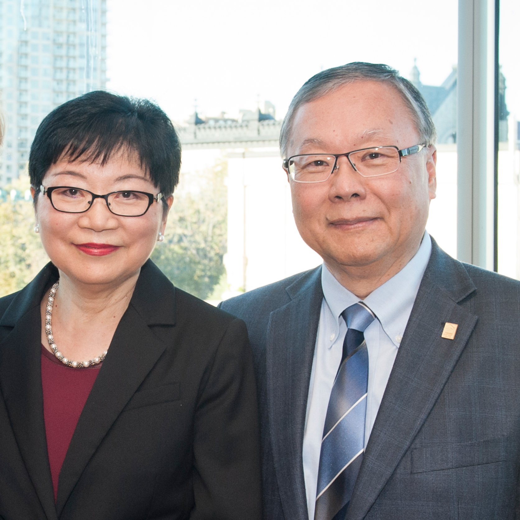 Swee and Lilian Goh at Desmarais