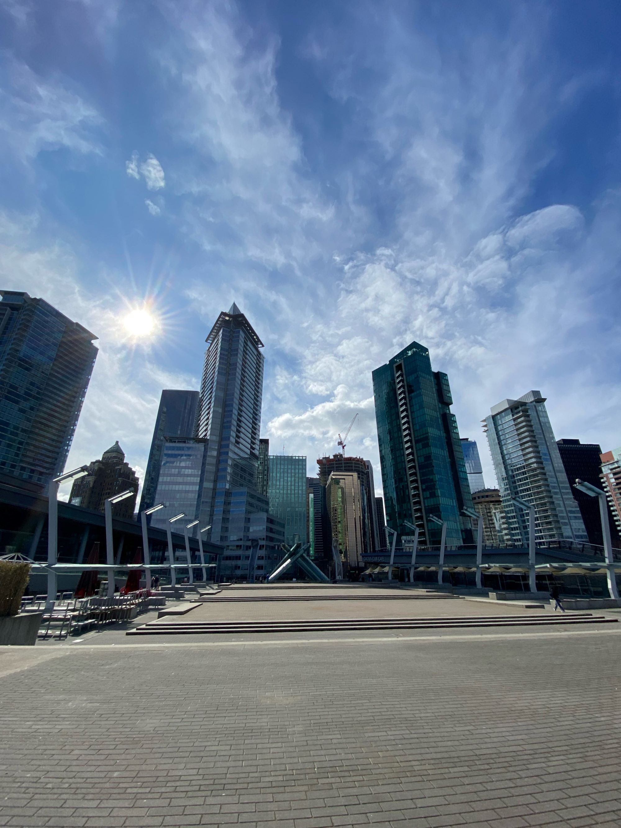 Vancouver city skyline