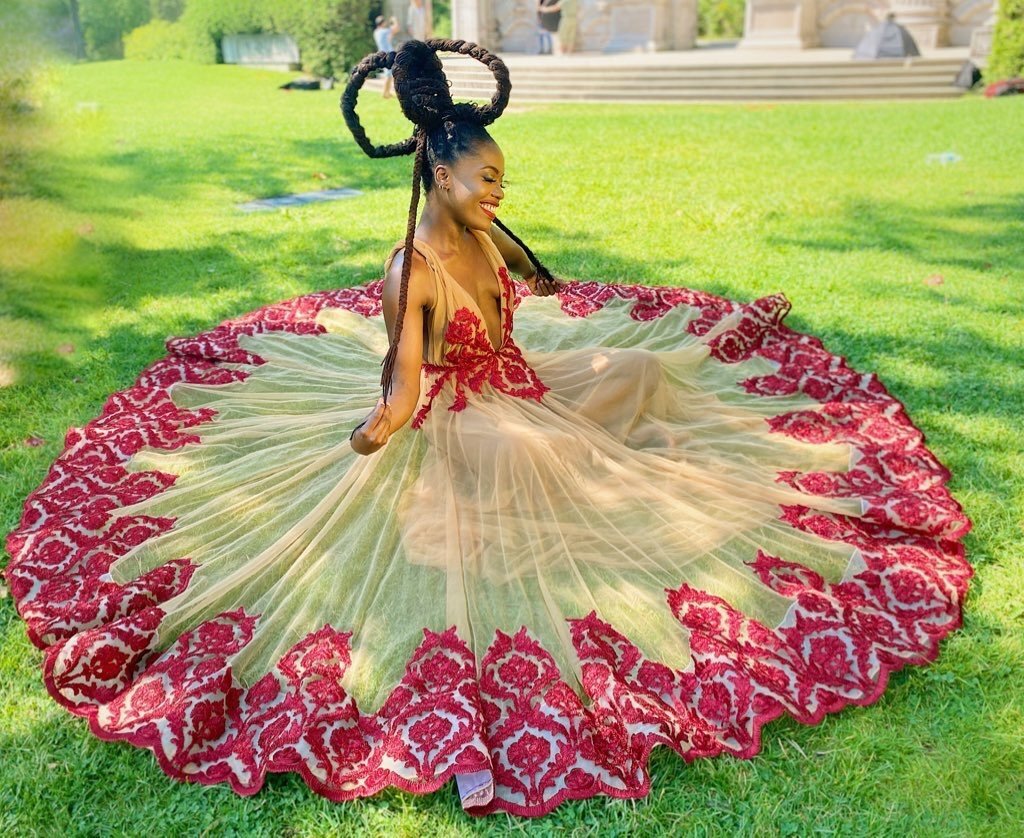 Zoba Martin's Nigerian inspired dressed showcased at Dragon's Den