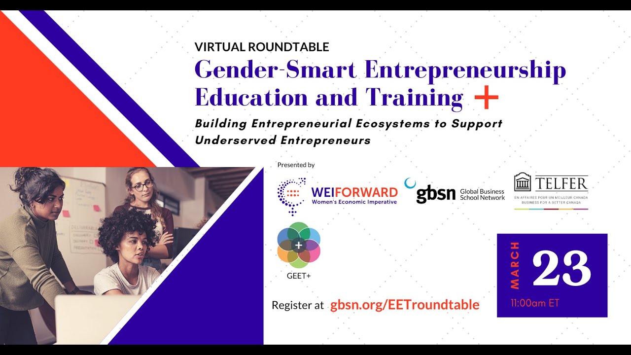 Virtual Roundtable - Gender-Smart Education and Training Action Strategy